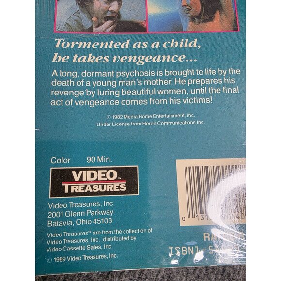 Vtg Don't Go In The House VHS 1989 Horror Movie Video Treasures Release - Picture 3 of 5